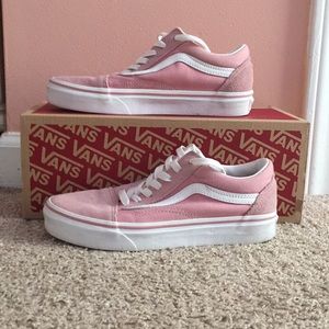 Some light pink vans size 5.5